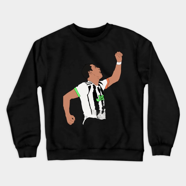 Cristiano Ronaldo Juve Crewneck Sweatshirt by Hevding